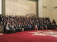 Members of the “National Day Delegation from the Educational Sector of Hong Kong 2016" pose for a group photo